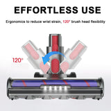 Soft Bristle Roller Brush with Light for Dyson Vacuum Cleaners