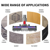 Soft Bristle Roller Brush with Light for Dyson Vacuum Cleaners