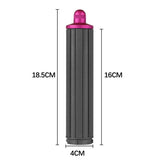 For Dyson Airwrap Hair Dryer Hs01 / Hs05 / Hd08 18.6 X 4Cm Upgraded Long Curling Barrels Nozzle With Long Adapter Golden