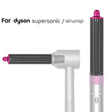 For Dyson Airwrap Hair Dryer Hs01 / Hs05 / Hd08 18.6 X 4Cm Upgraded Long Curling Barrels Nozzle With Long Adapter Golden