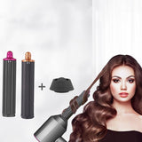 For Dyson Airwrap Hair Dryer Hs01 / Hs05 / Hd08 18.6 X 4Cm Upgraded Long Curling Barrels Nozzle With Long Adapter Golden