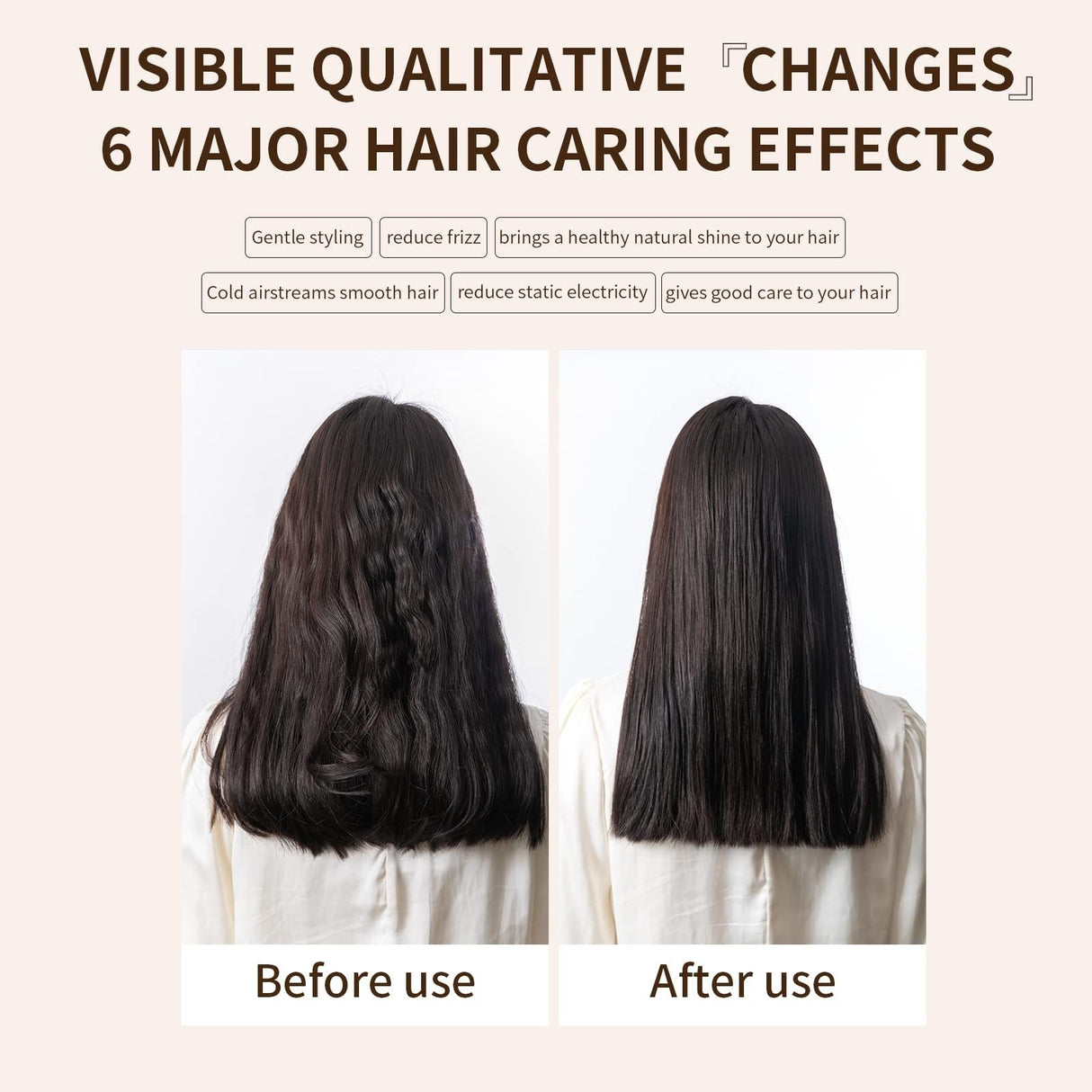 Dyson Hair Dryer Straight Nozzle Attachment with Styling Plate Clamp