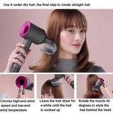 Anti-lifting Hair Dryer Nozzle for Dyson - Compatible with Hd Models