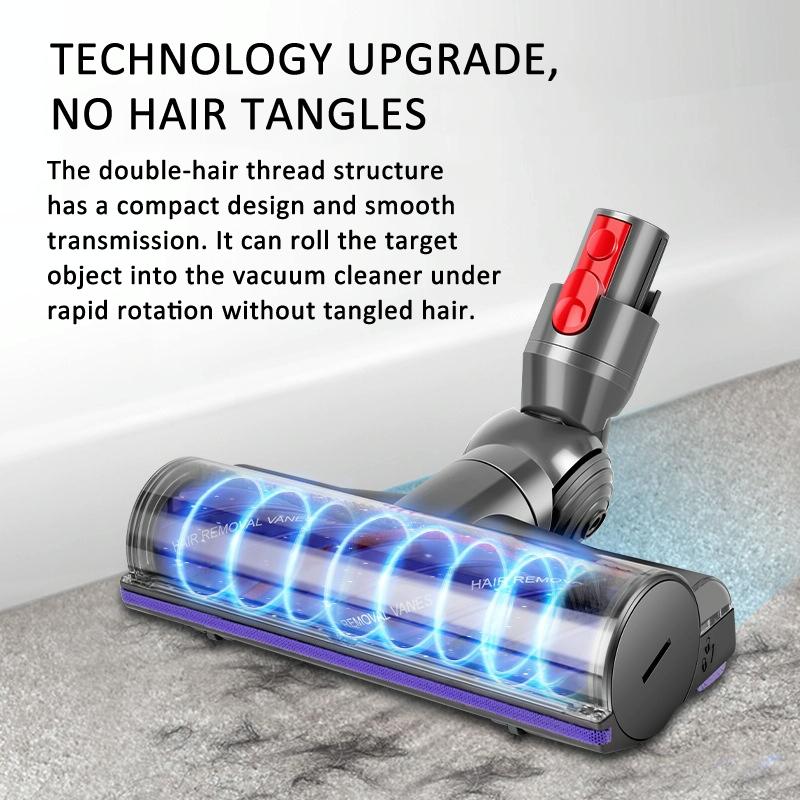 Soft Velvet Roller Direct Drive Brush Head for Dyson Vacs