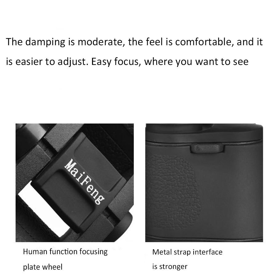 High Definition Outdoor Binoculars - 20x50 High Times Telescope