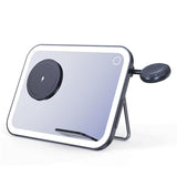 15W 3 In 1 Magnetic Led Makeup Mirror Charger - White
