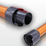 Metal Straight Pipe Extension for Dyson V7 / V8 / V10 / V11 Vacuum - Orange