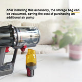 Universal Vacuum Suction Tip Adapter for Dyson Vacs - Yellow