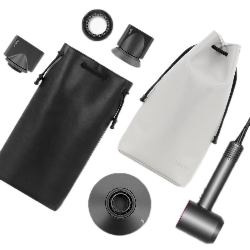 Complete Accessories Storage Bag for Dyson Hair Dryer - Grey