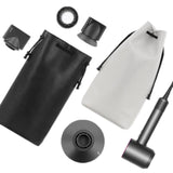 Complete Accessories Storage Bag for Dyson Hair Dryer - Grey
