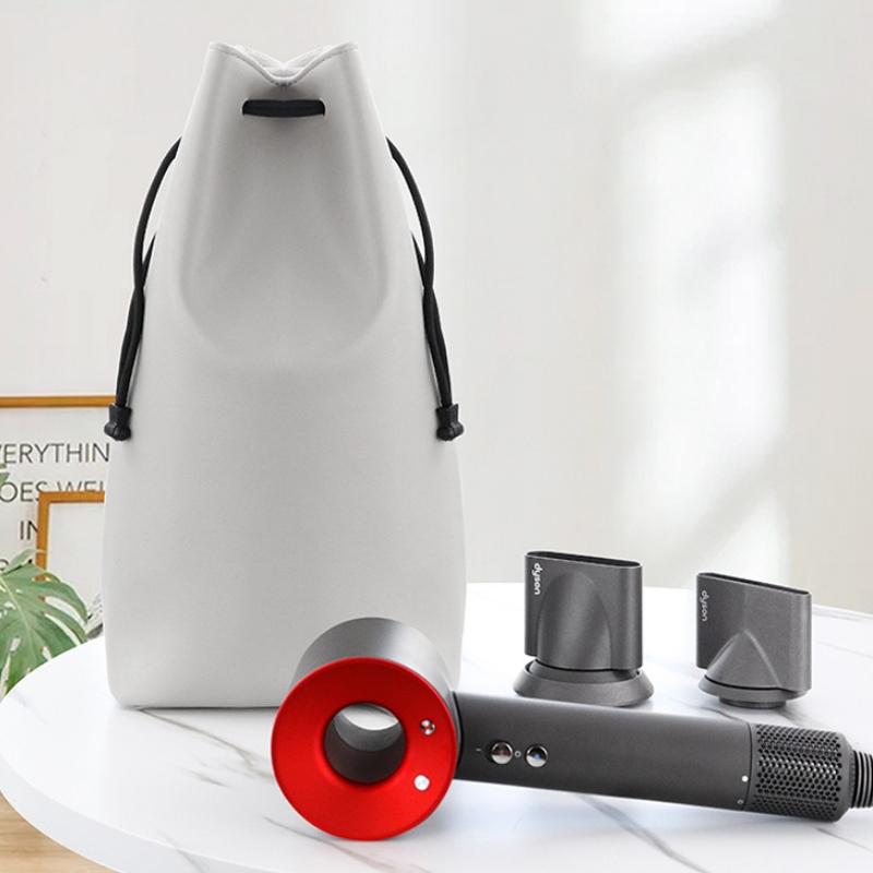 Complete Accessories Storage Bag for Dyson Hair Dryer - Grey