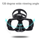 Underwater Diving Mask for Action Cameras
