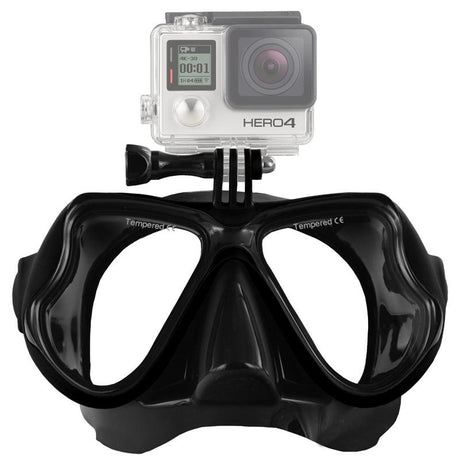 Underwater Camera Mask for Action Cameras - Compatible with Gopro Insta360 Dji and More