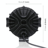 2 Pcs 3500Lm 6500K White Light 17 Led Waterproof Car Boat Marine Work Lights Spotlight Led Bulbs 30 Degrees Adjustable Dc 10 - 30V - Red