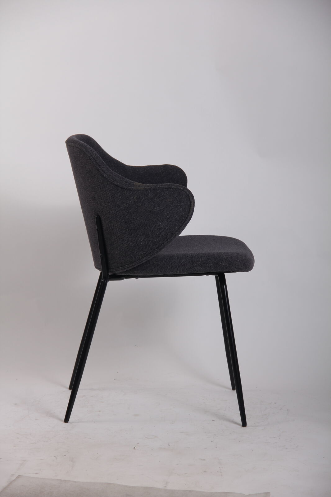 Set of 4 Dining Chairs in Graphite