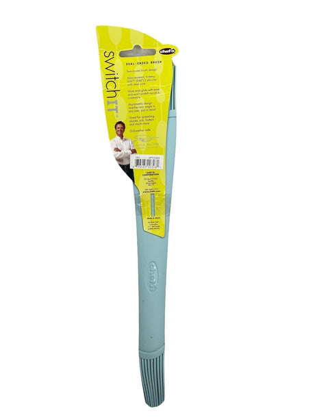 Chef'n Silicone Pastry Brush Butter Dual Ended Kitchen Bakeware - Sky Blue