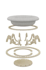 Timber Gyro Cat Nest Bed