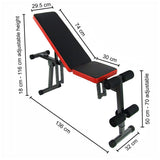 Adjustable Sit Up Weight FID Bench Fitness Flat Incline Decline Press Gym Home