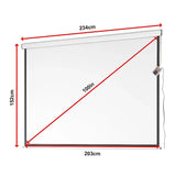 100" Electric Motorised Projector Screen TV +Remote