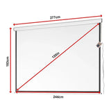 120" Electric Motorised Projector Screen TV +Remote