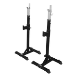 Squat Rack Stand Pair Bench Press Weight Lifting Barbell