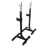 Squat Rack Stand Pair Bench Press Weight Lifting Barbell