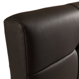 Double PU Leather Deluxe Bed Frame Black