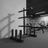 Olympic Weight Tree Bar Rack Holder Storage