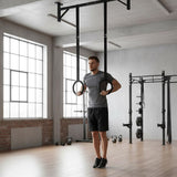 Gymnastic Rings – Adjustable Exercise Training Rings for Home & CrossFit Workouts