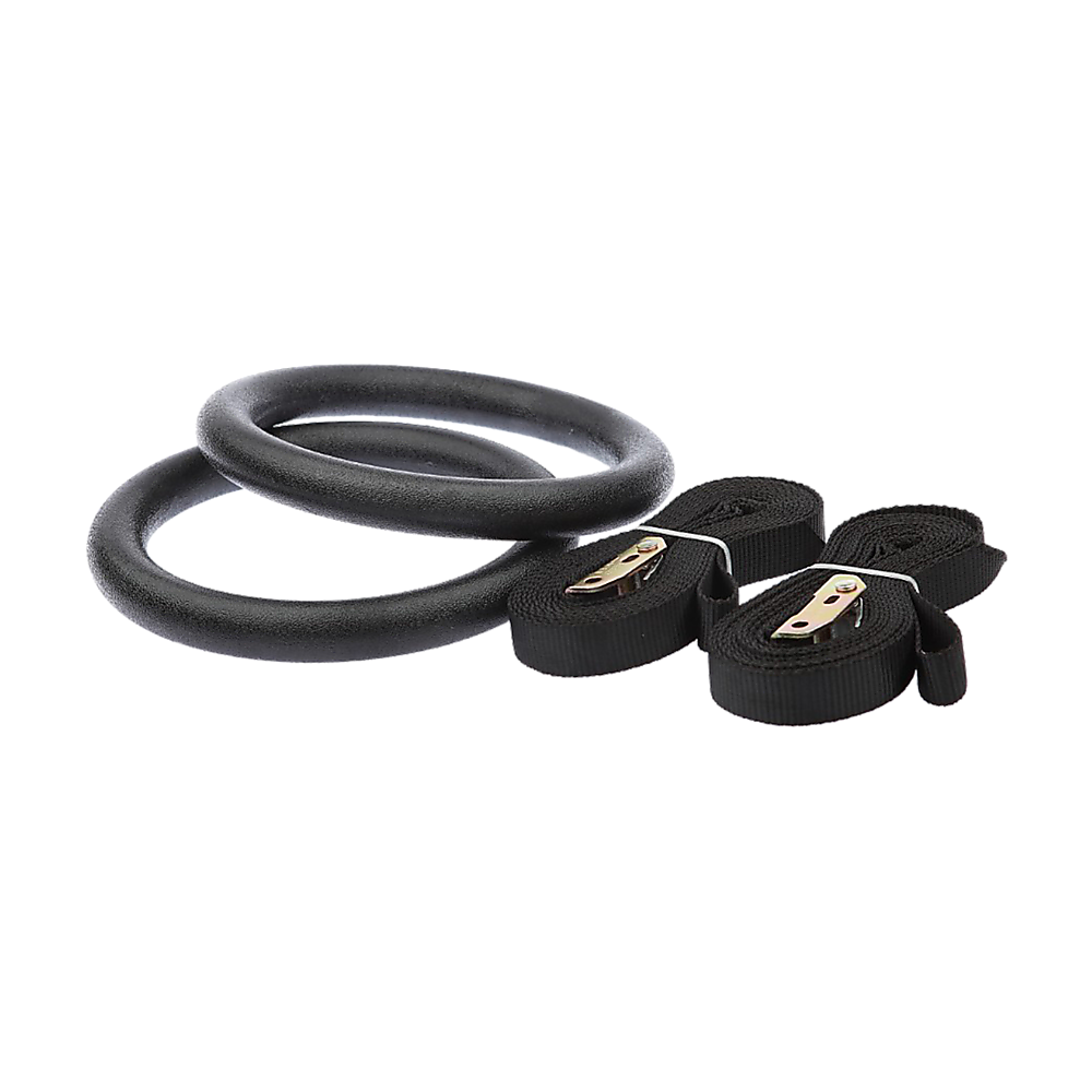 Gymnastic Rings – Adjustable Exercise Training Rings for Home & CrossFit Workouts