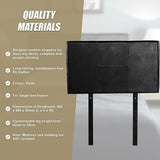 PU Leather Single Bed Headboard Bedhead - Black