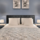 PU Leather King Bed Headboard Bedhead - Black