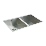 770x450mm Handmade Stainless Steel Undermount / Topmount Kitchen Sink with Waste