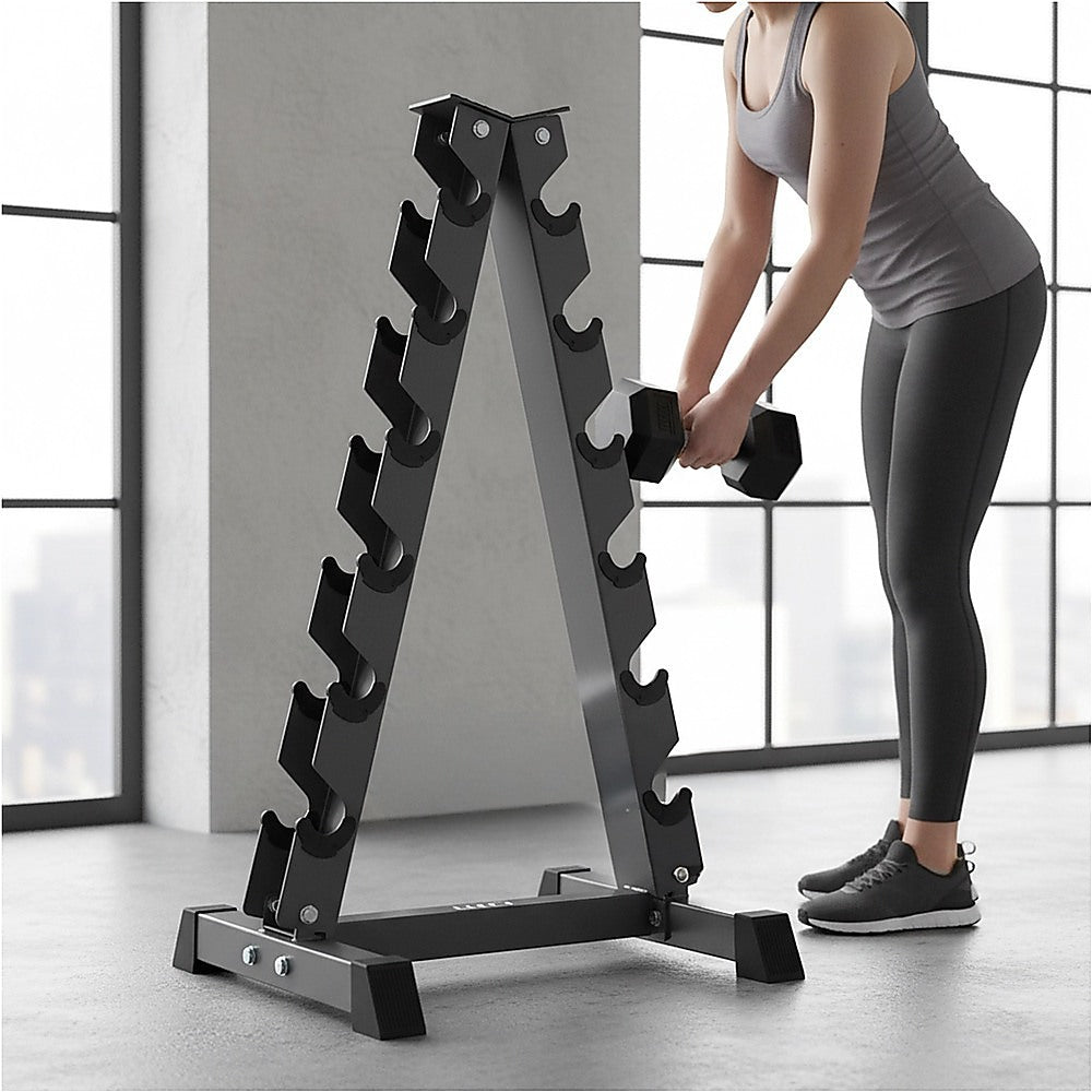 Steel Vertical Dumbbell Rack Weight Stand