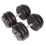 30KG Adjustable Dumbbell Set – Home Gym Weights for Strength & Fitness Training