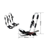 Roof Mount Car J-Bar Kayak Canoe Rack