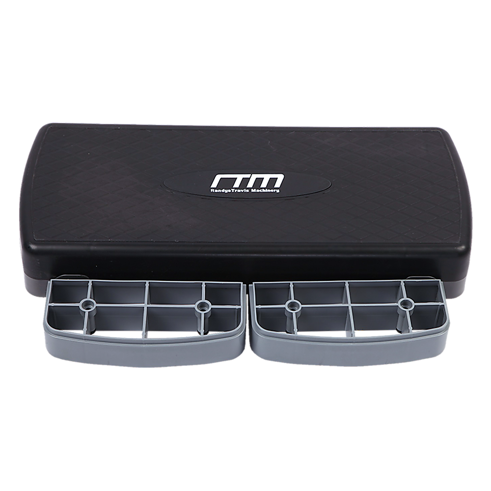 Aerobic Exercise 2-Block Bench Step – Adjustable Fitness Workout Stepper