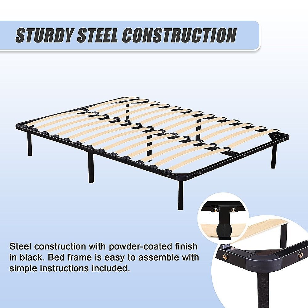 Double Metal Bed Frame - Bedroom Furniture