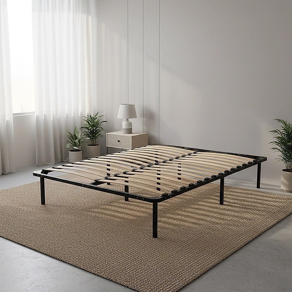 Queen Metal Bed Frame - Bedroom Furniture