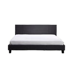 King Linen Fabric Bed Frame Grey