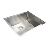 550x455mm Handmade 1.5mm Stainless Steel Kitchen Sink with Waste and Grid
