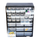 Storage Cabinet Drawers 39 Plastic Tool Box Containers Organiser Cupboard