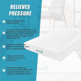 Queen 25cm Gel Memory Foam Mattress – Dual-Layered Comfort with CertiPUR-US® Certified Foam