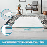 Queen 20cm Hybrid Mattress – Memory Foam and Innerspring Support