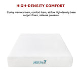 Double 25cm Gel Memory Foam Mattress – Dual-Layered Comfort with CertiPUR-US® Certified Foam