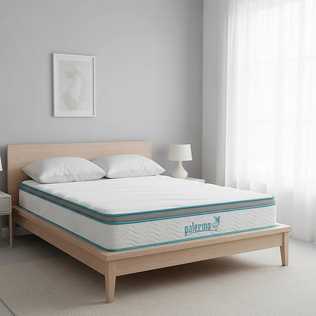 King Single 20cm Hybrid Mattress – Memory Foam and Innerspring Support