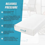 Single 25cm Gel Memory Foam Mattress – Dual-Layered Comfort with CertiPUR-US® Certified Foam