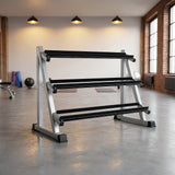 3 Tier Dumbbell Rack for Dumbbell Weights Storage