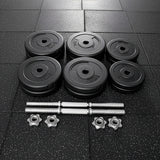30KG Dumbbell Adjustable Weight Set