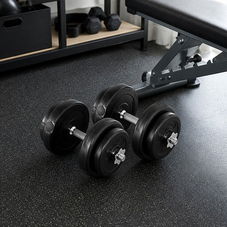 20KG Dumbbell Adjustable Weight Set